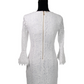 Rochie albă din dantelă, GUESS