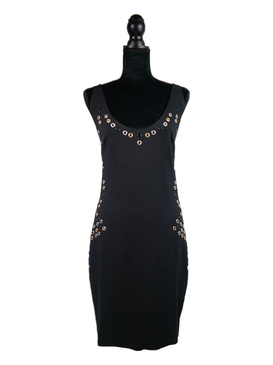 rochie neagra, eleganta, guess