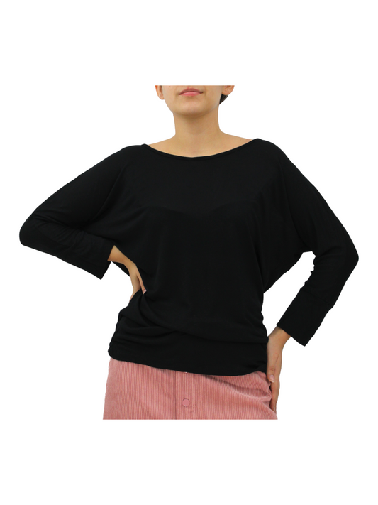 bluza dama, neagra, blend