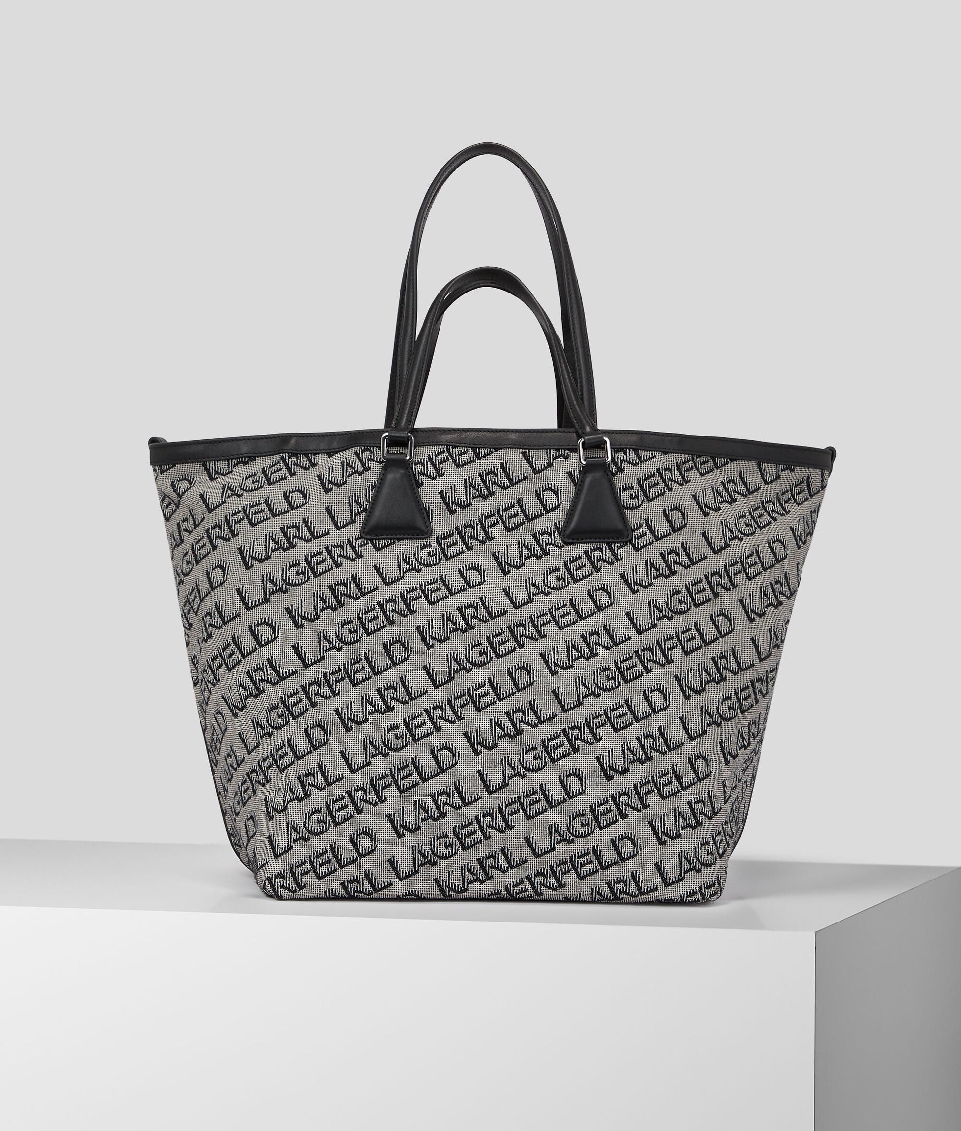 Geanta KarlShopper cu logo
