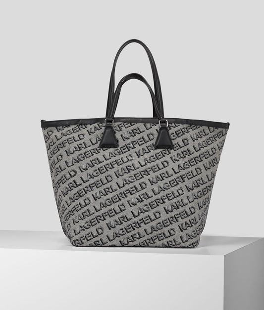 Geanta KarlShopper cu logo
